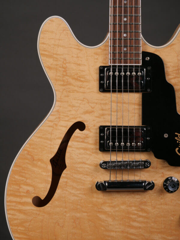 Guild Starfire IV Natural Flamed Maple SF-4 - Image 7