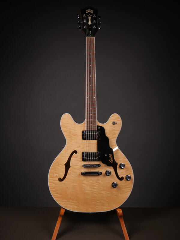 Guild Starfire IV Natural Flamed Maple SF-4 - Image 8