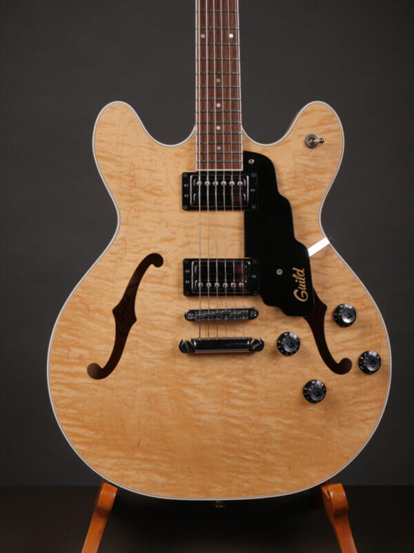 Guild Starfire IV Natural Flamed Maple SF-4 - Image 9